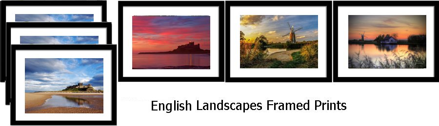 English Landscapes Framed Prints